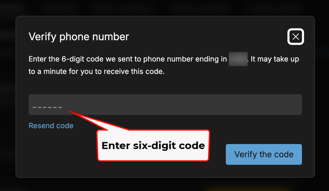 Two-Factor Authentication via SMS